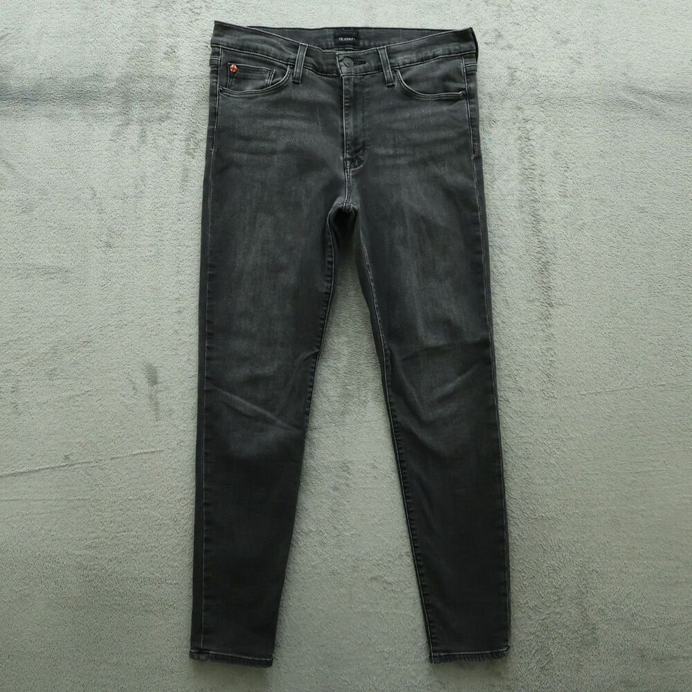 Hudson Jeans Women's Size 30 Gray Mid-Rise Natalie Skinny Ankle 28" Inseam